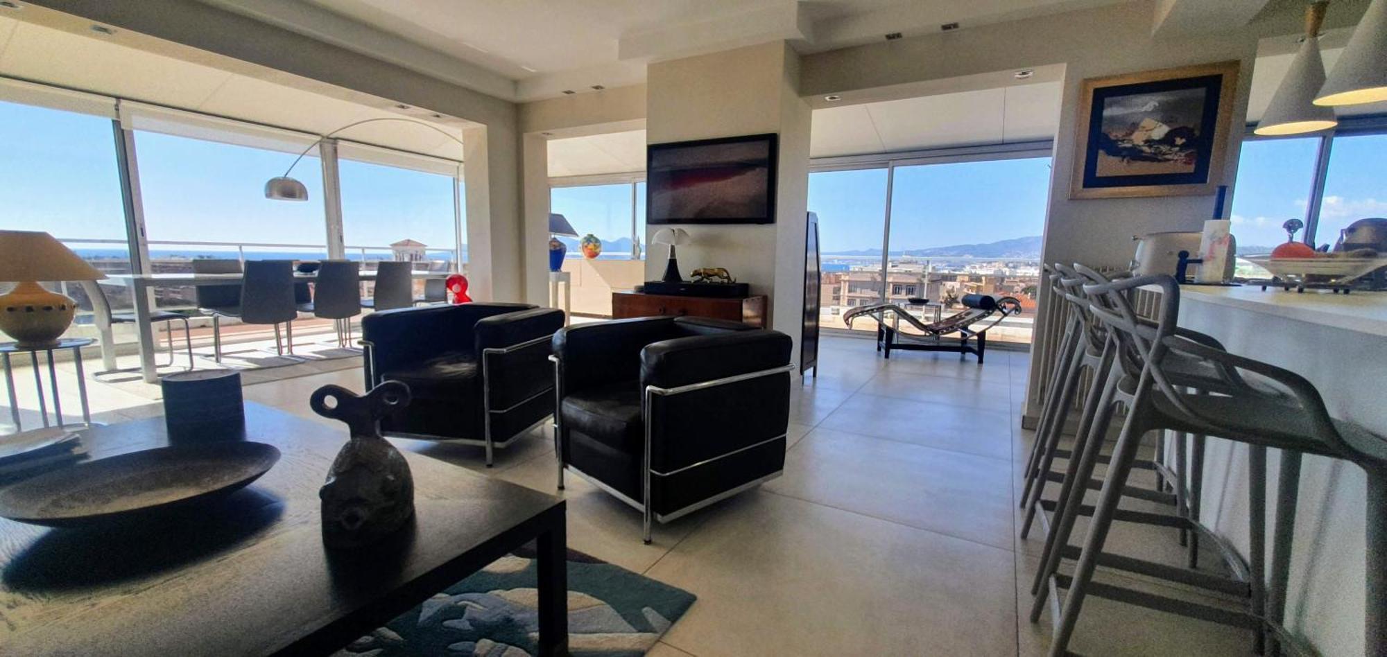 Villa Sur Le Toit - Vue Mer Exceptionnelle Cannes Zewnętrze zdjęcie
