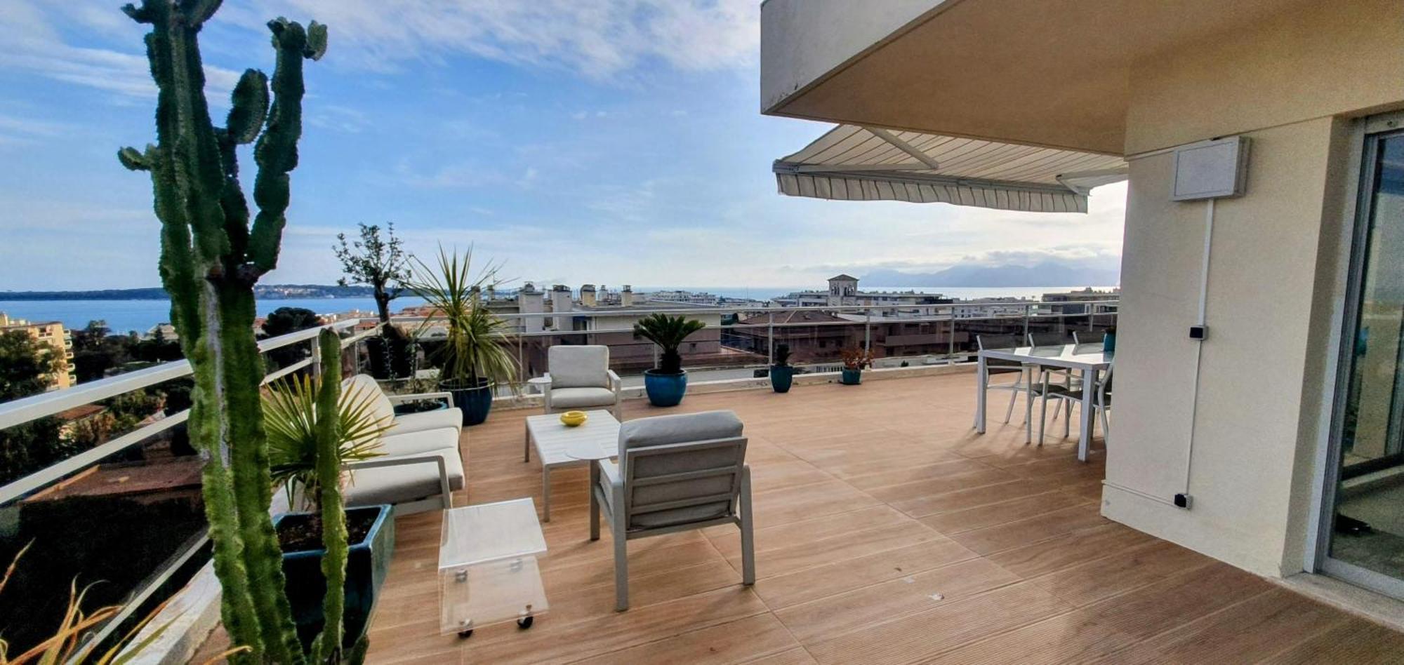 Villa Sur Le Toit - Vue Mer Exceptionnelle Cannes Zewnętrze zdjęcie