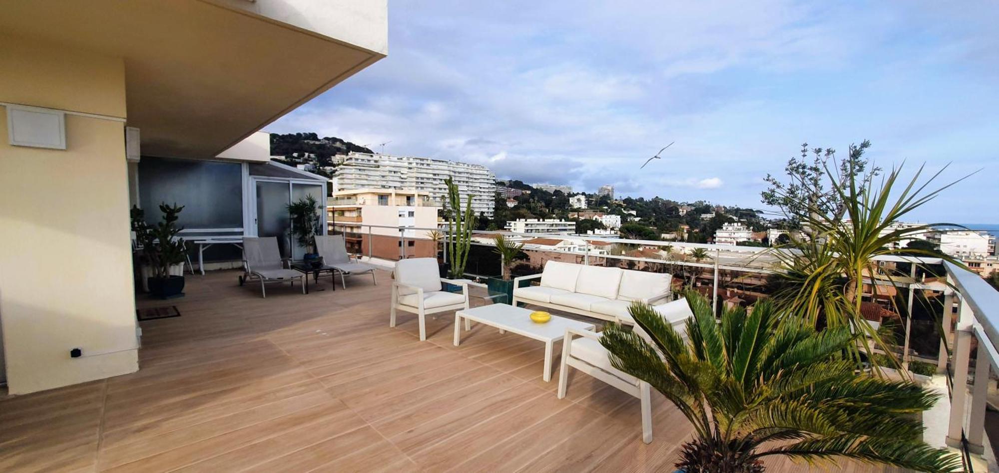 Villa Sur Le Toit - Vue Mer Exceptionnelle Cannes Zewnętrze zdjęcie