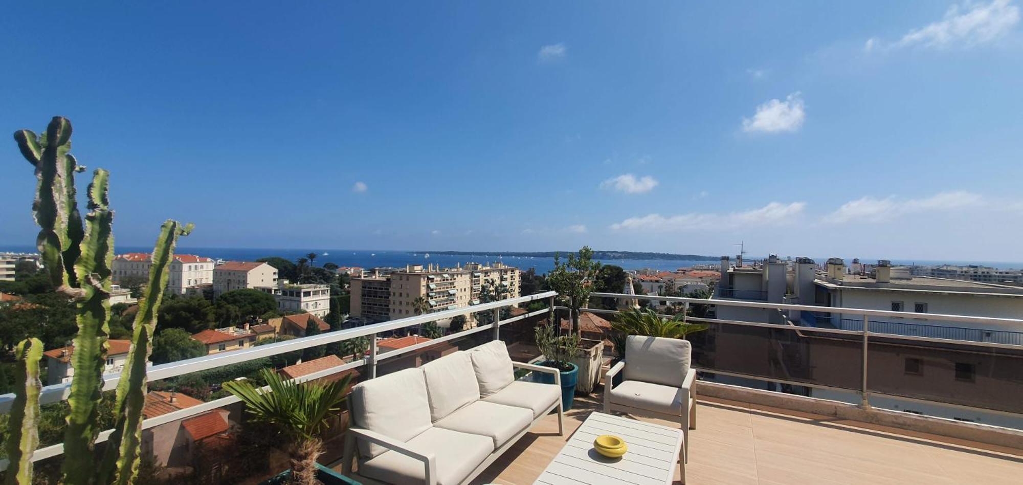 Villa Sur Le Toit - Vue Mer Exceptionnelle Cannes Zewnętrze zdjęcie