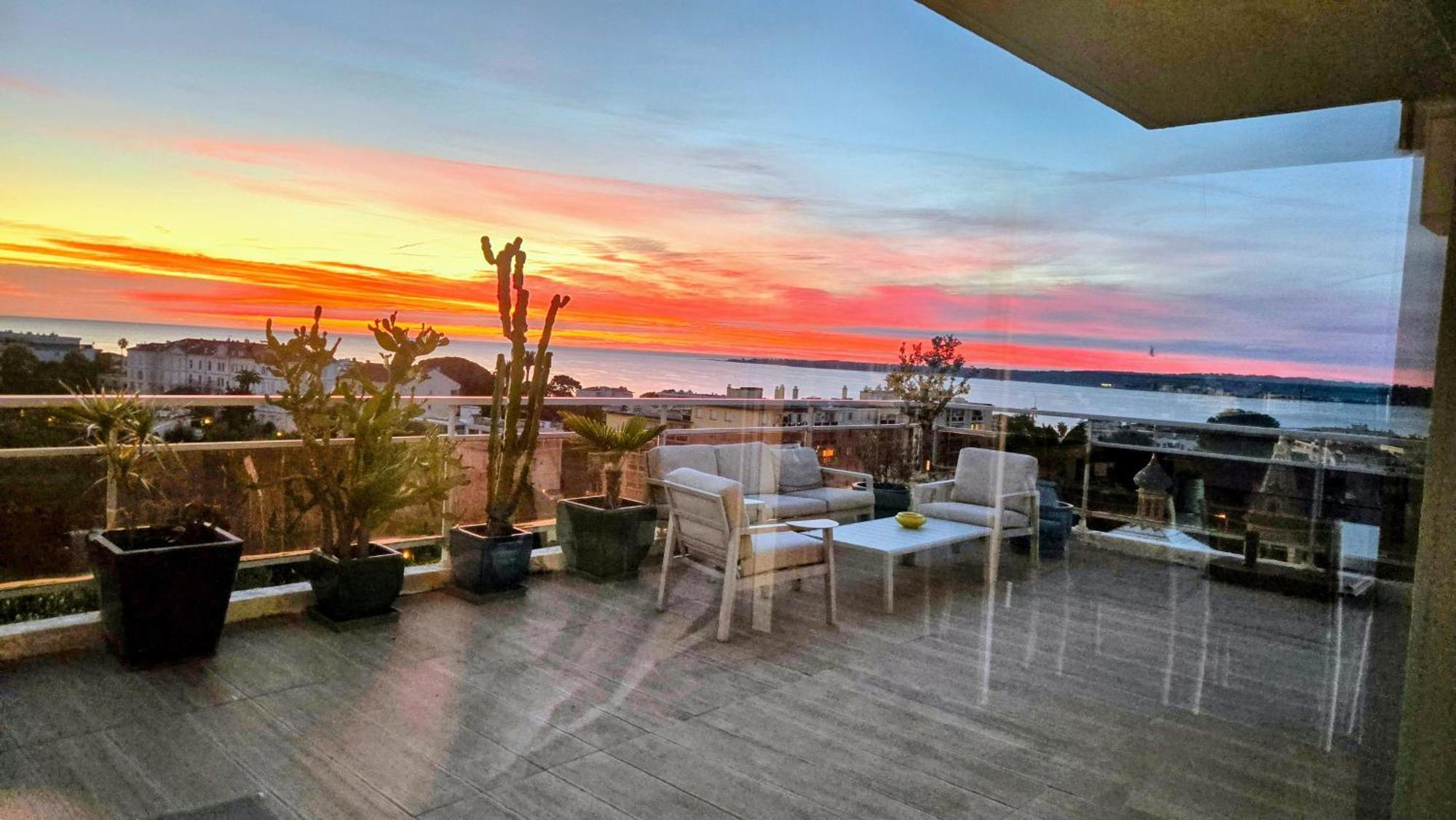 Villa Sur Le Toit - Vue Mer Exceptionnelle Cannes Zewnętrze zdjęcie