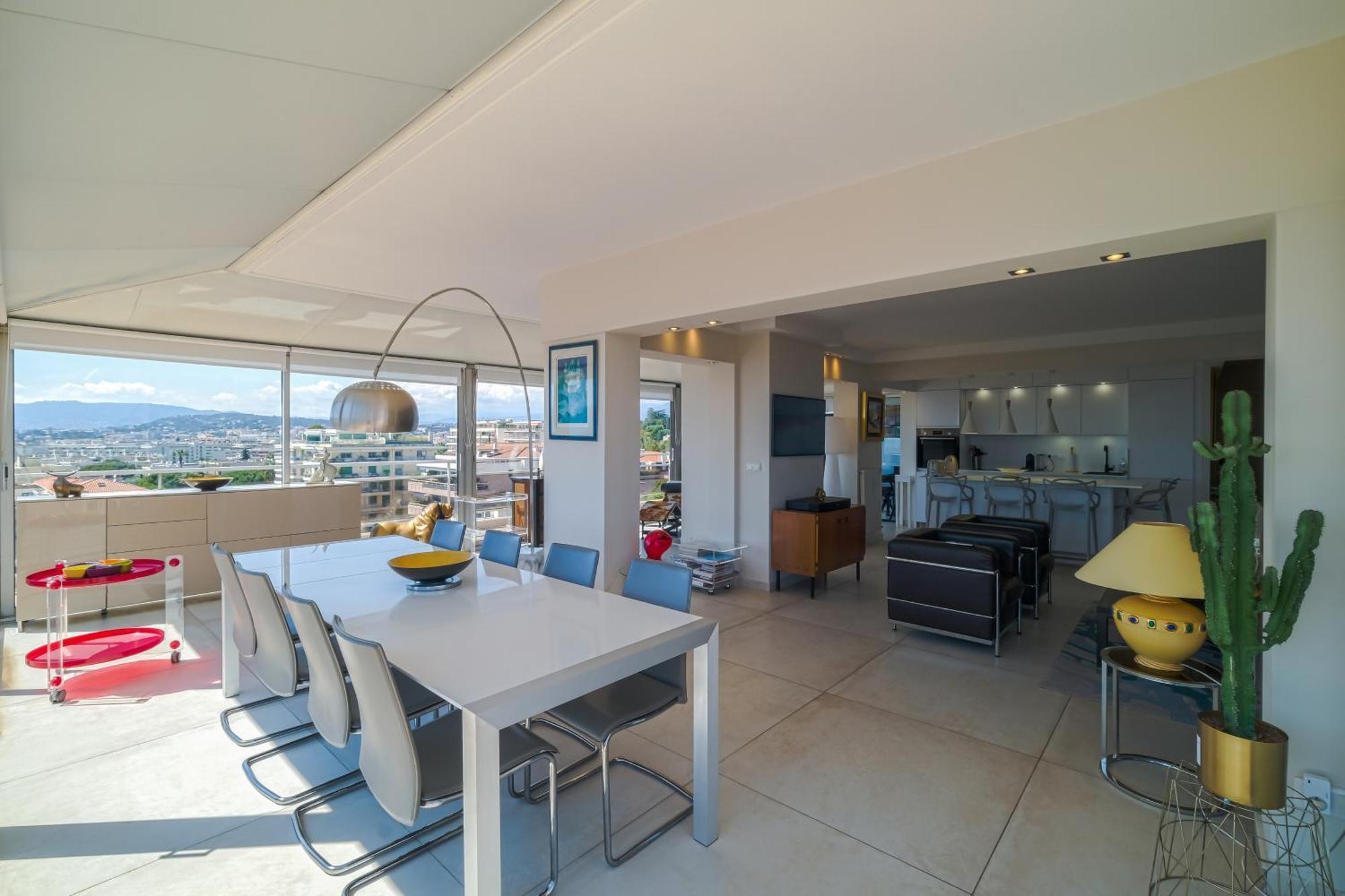 Villa Sur Le Toit - Vue Mer Exceptionnelle Cannes Zewnętrze zdjęcie