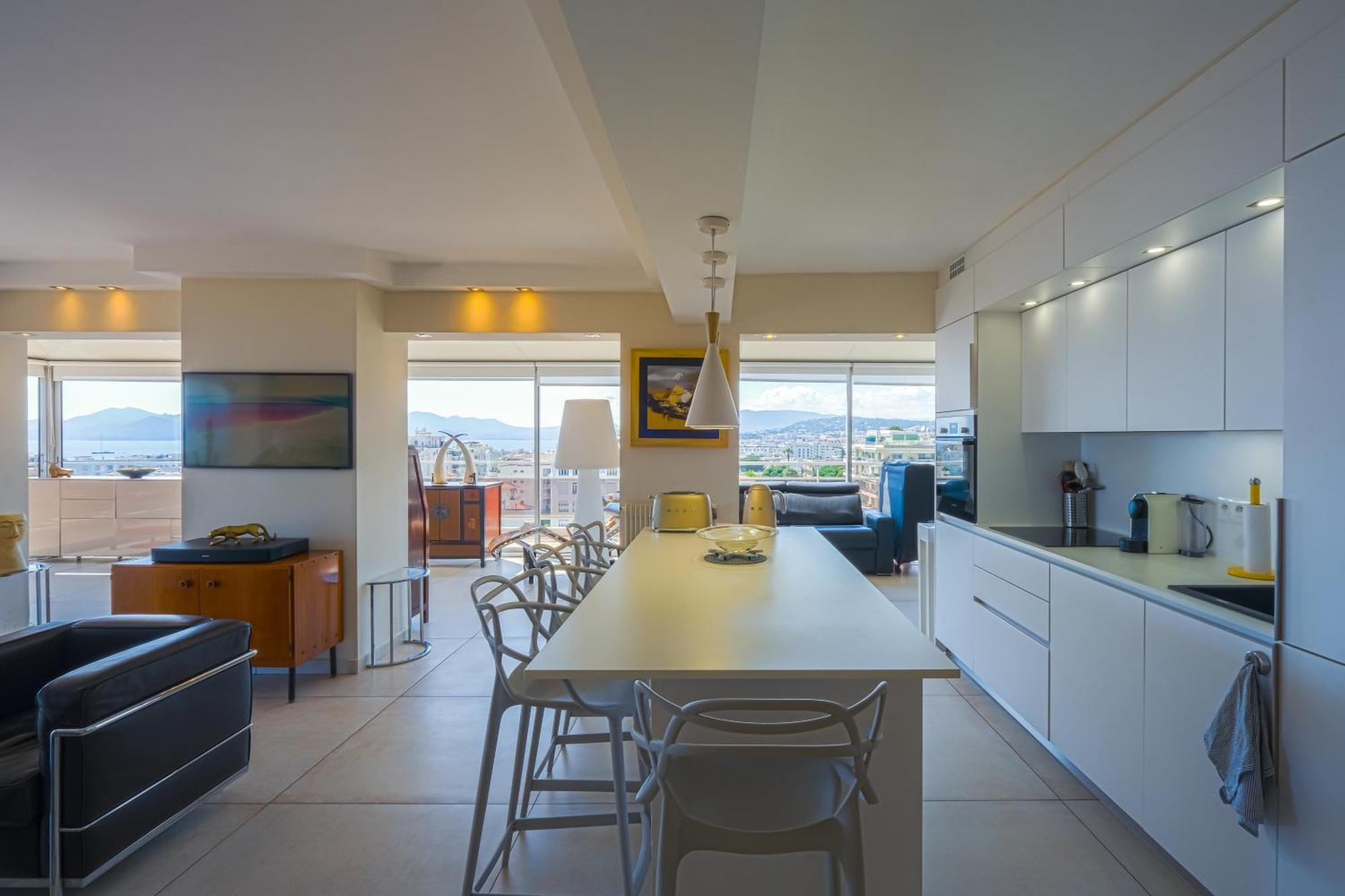 Villa Sur Le Toit - Vue Mer Exceptionnelle Cannes Zewnętrze zdjęcie