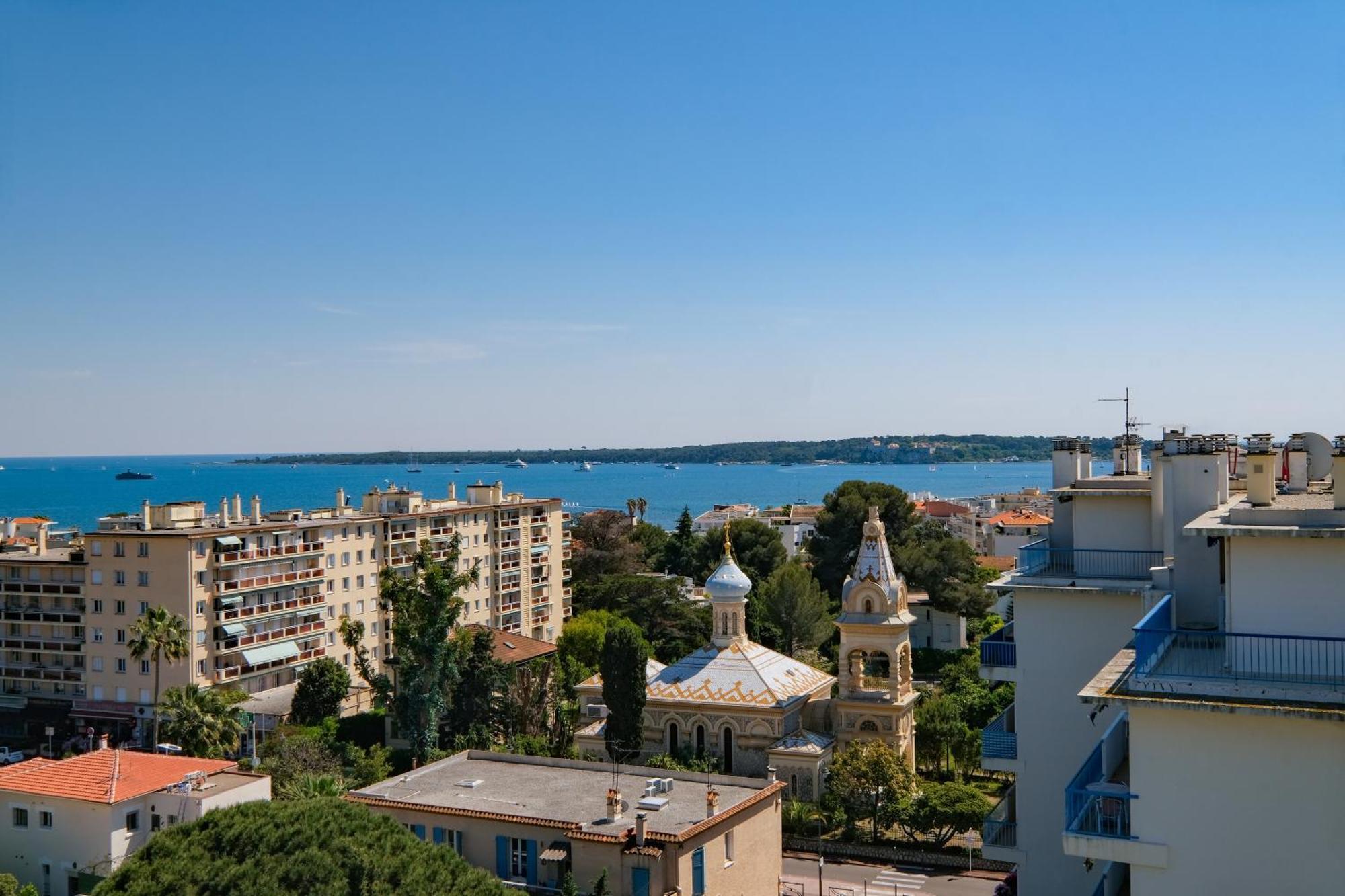 Villa Sur Le Toit - Vue Mer Exceptionnelle Cannes Zewnętrze zdjęcie