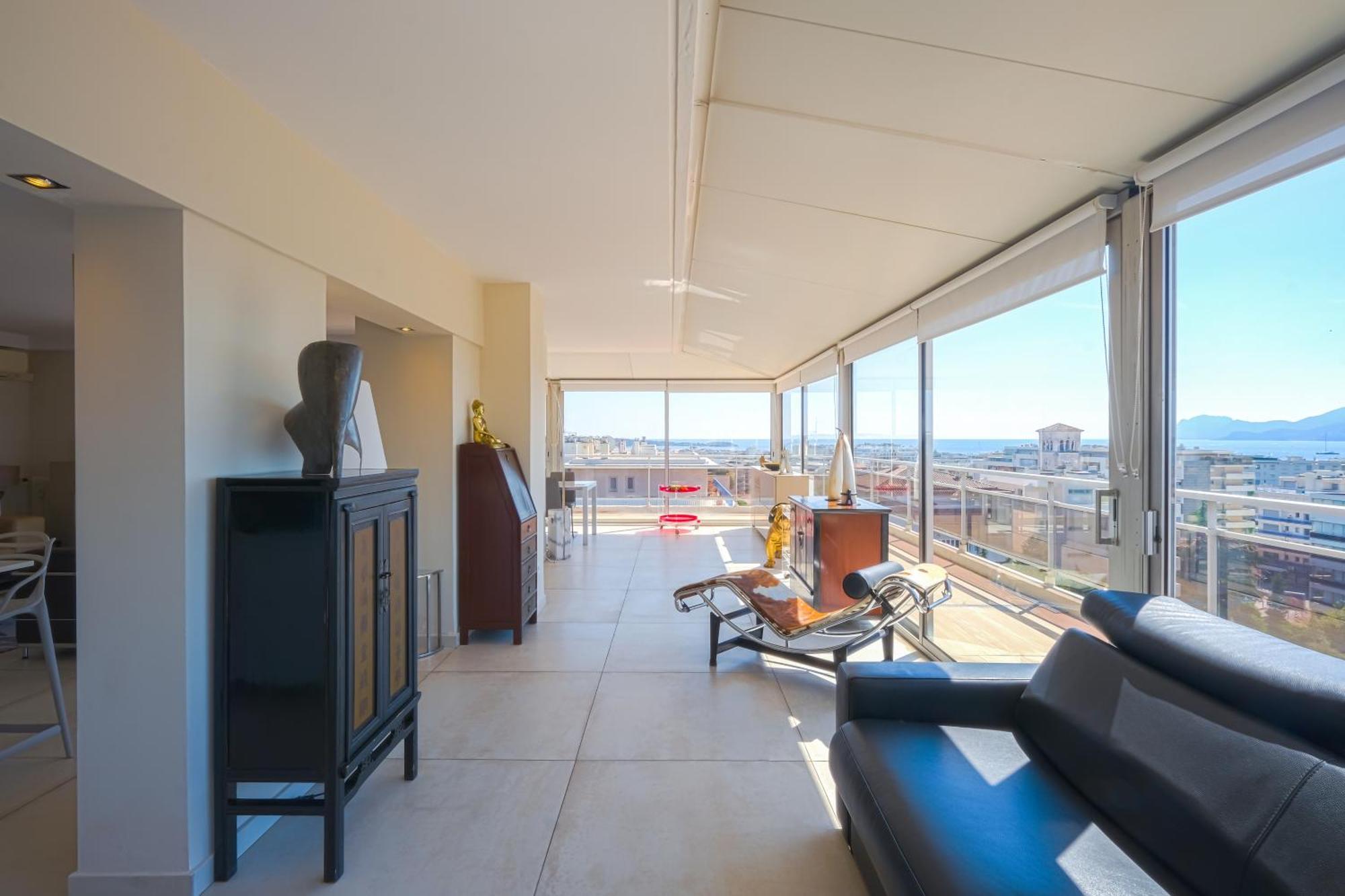 Villa Sur Le Toit - Vue Mer Exceptionnelle Cannes Zewnętrze zdjęcie
