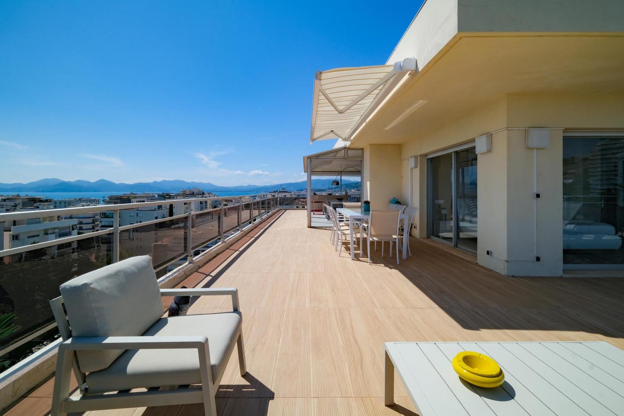 Villa Sur Le Toit - Vue Mer Exceptionnelle Cannes Zewnętrze zdjęcie